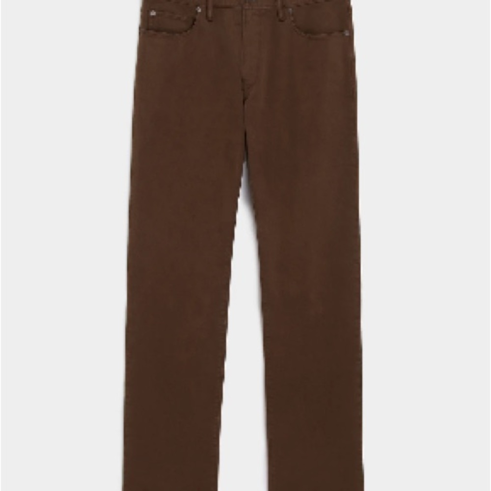 Todd Snyder Straight Fit 5-Pocket Chino, Glazed Pecan, Men’s Size 32x32